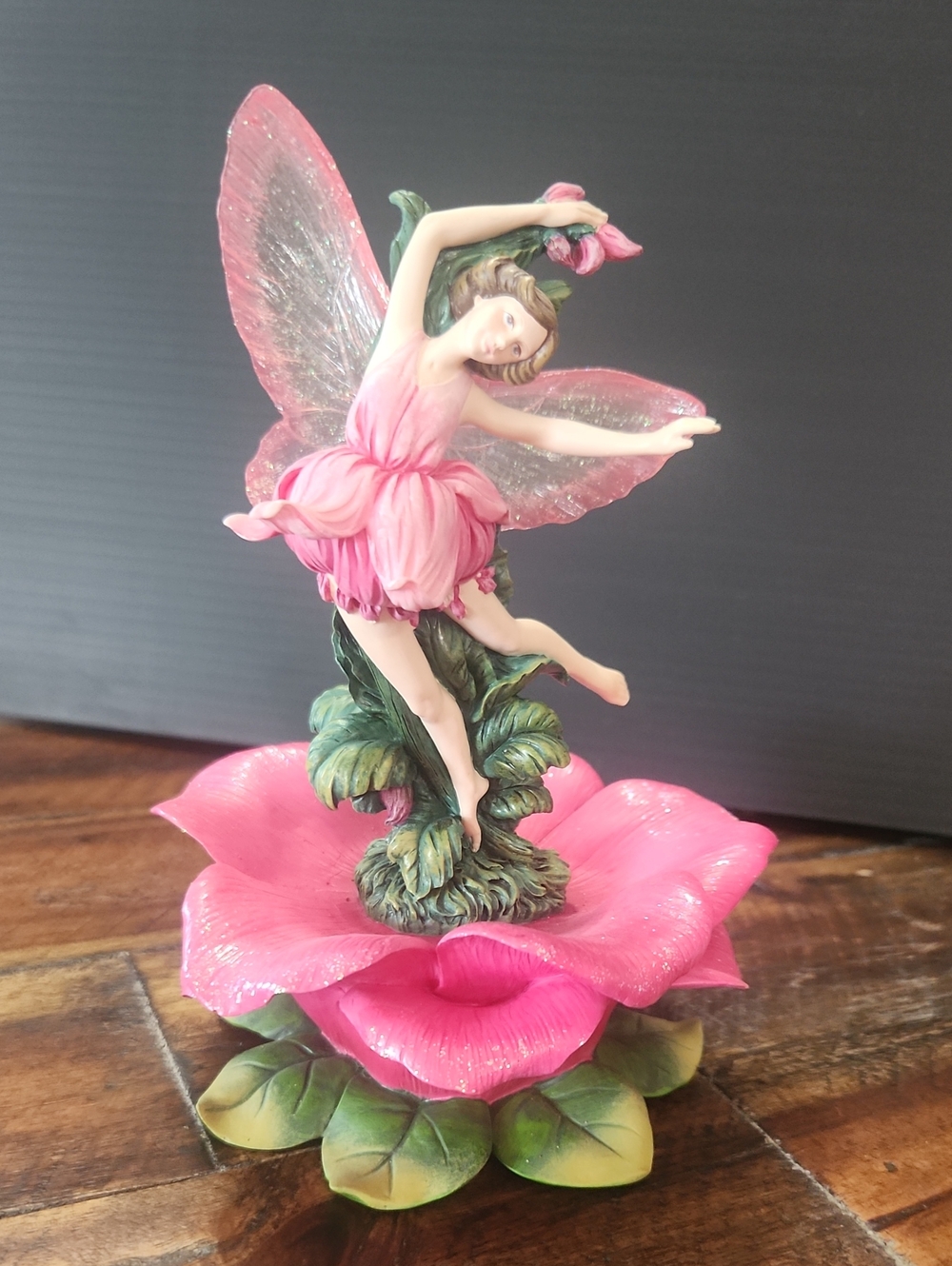 Vtg Fairy music box